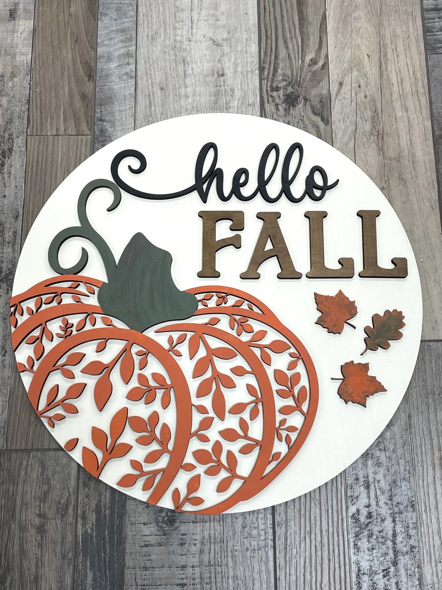 Fall Door Hanger Event - Pumpkin